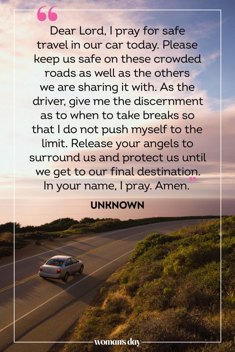 Prayer For A Road Trip