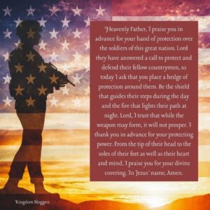 Prayer For Military Deployment