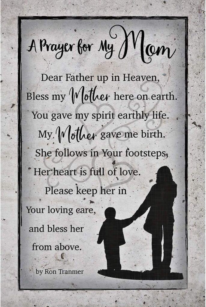 Prayer For Mom In Heaven