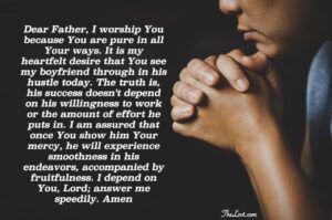 Prayer For Your Boyfriend