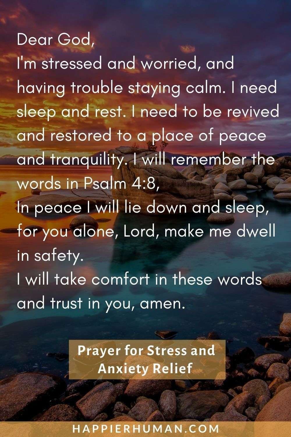 Prayer For A Relief