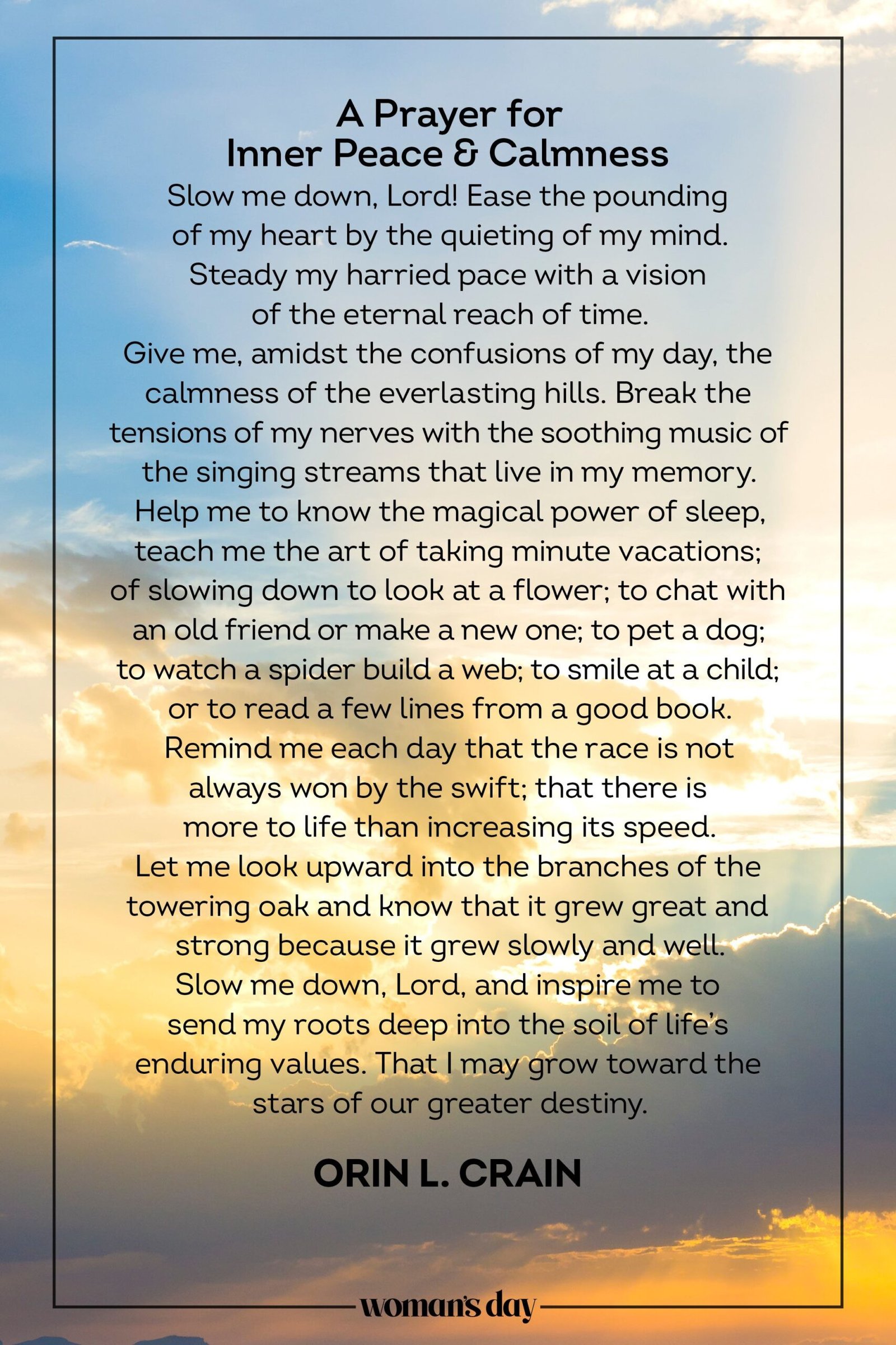 Prayer For Peace And Guidance