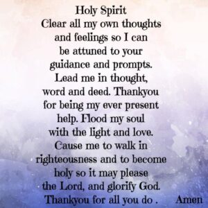 Prayer For Spiritual Affirmation