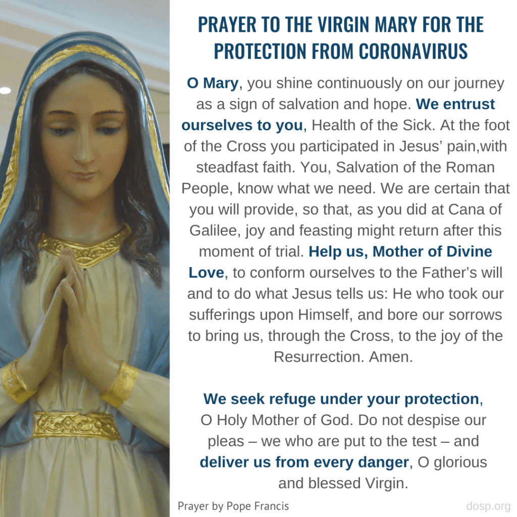 Prayer To Blessed Virgin Mary