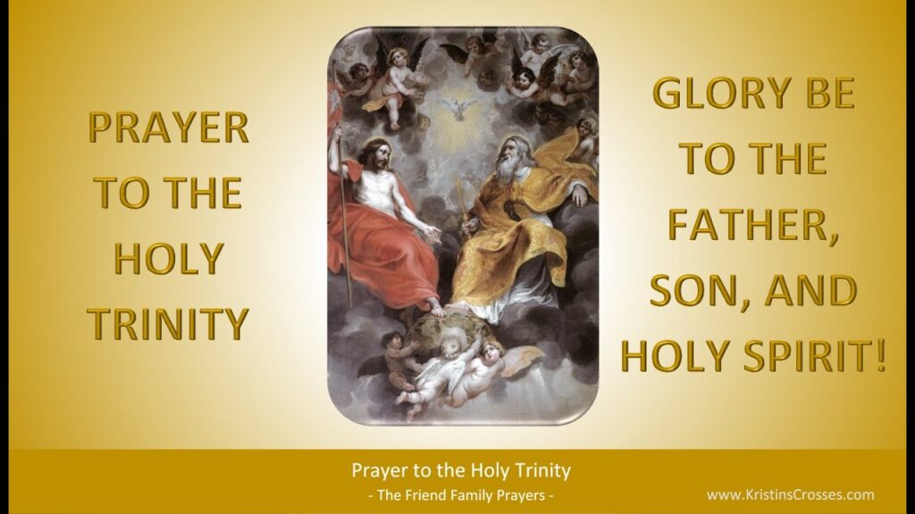 Prayer To Holy Trinity