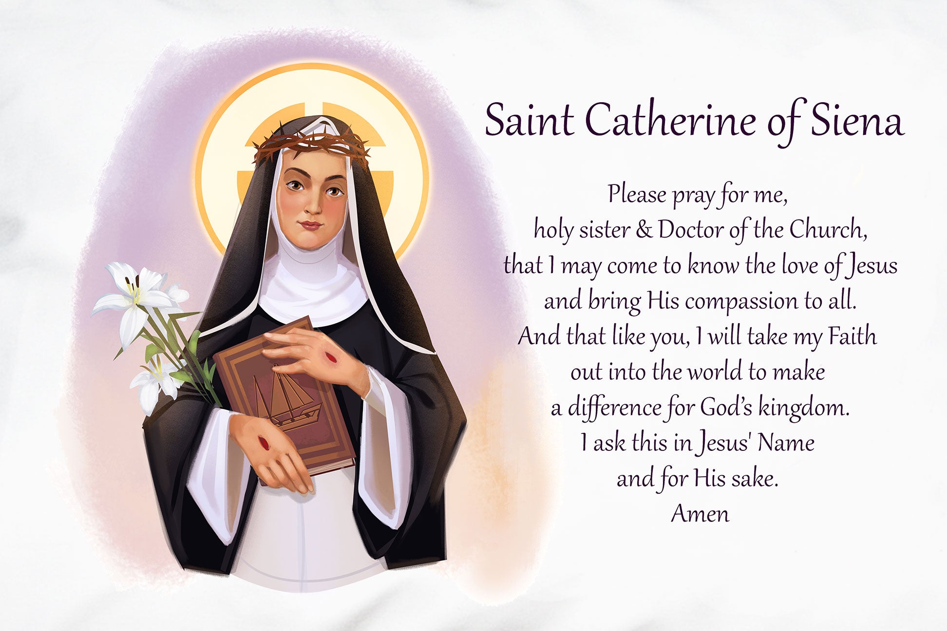 Prayer To St Catherine Of Siena