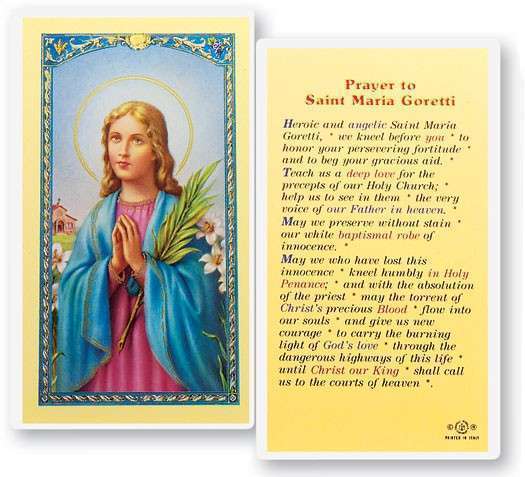 Prayer To St Maria Goretti