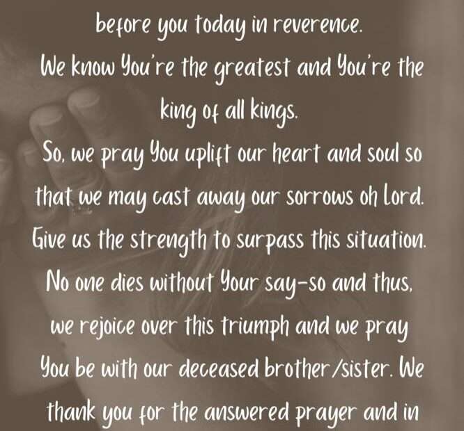 Catholic Prayer For Loss Of Husband