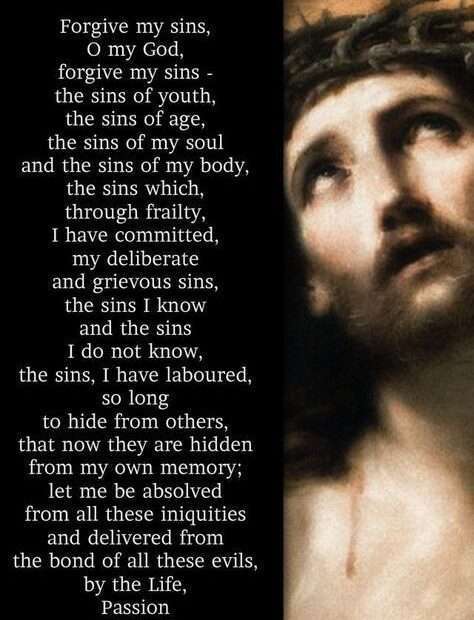 Catholic Prayer For Sinners