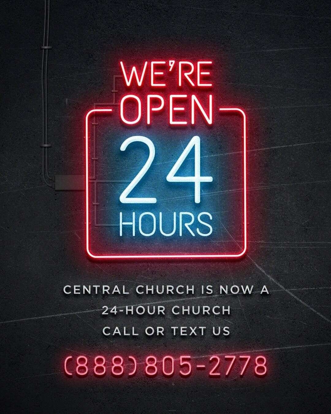 Are Any Churches Open 24 Hours