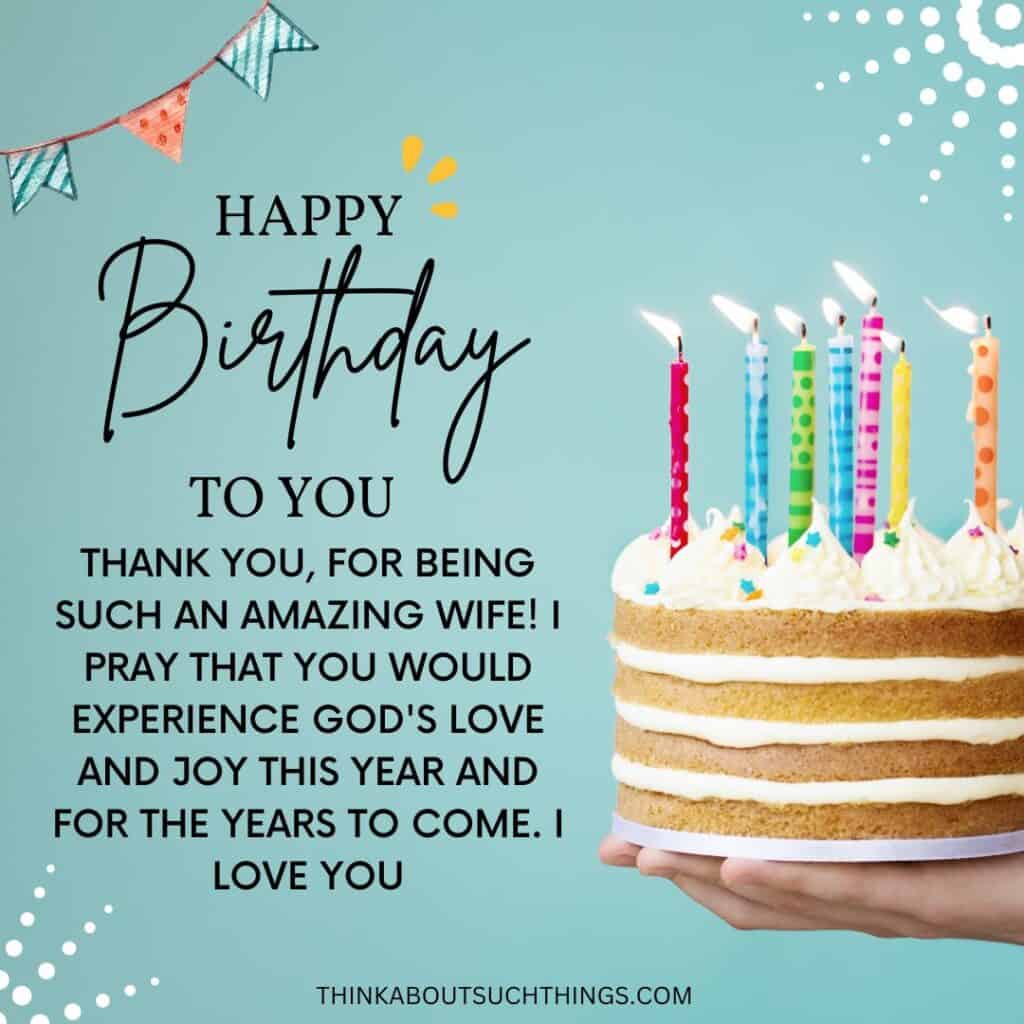 Happy Birthday Prayer Message To My Brother Wife