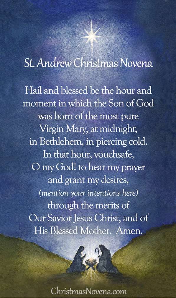 The Christmas Novena Prayer