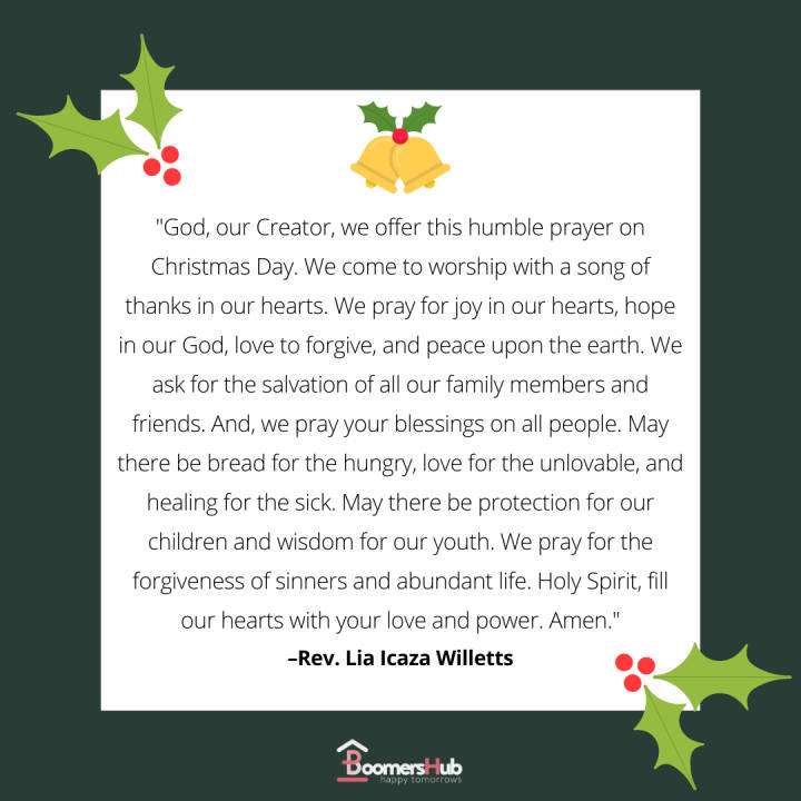 Top Christmas Prayer for Seniors