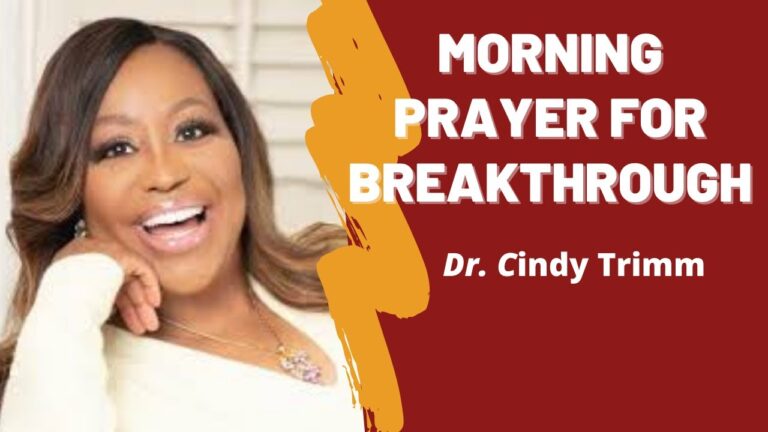 Dr. Cindy Trimm's Commanding Your Morning Prayer